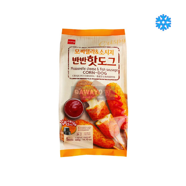wang 모짜렐라&소시지 반반 핫도그 400g (80g*5개입)