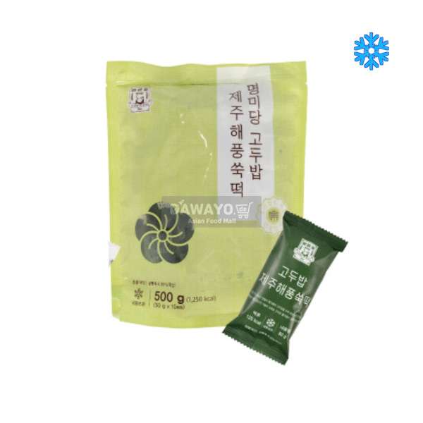 Myeongmidang Jeju Sea Breeze Mugwort Rice Cake 500g (50g*10)