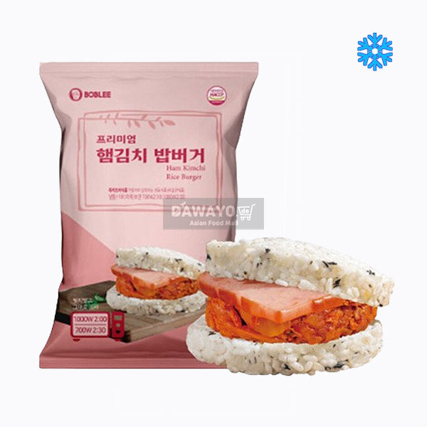 [For domestic sale] Bob-Lee Premium Ham & Kimchi Rice Burger 200g