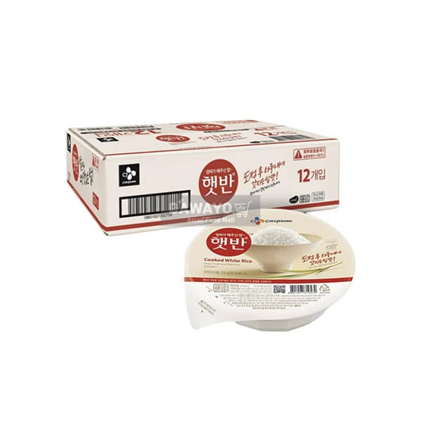 [내수용] CJ 햇반 12개입 2.52kg(210g*12) 1box