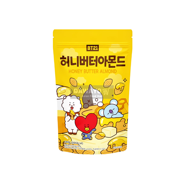BT21 Honey Butter Almonds 180g