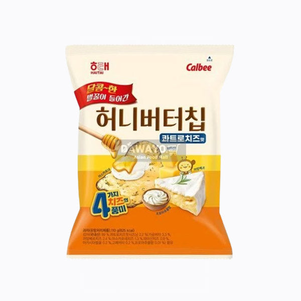 [Inlandsprodukt] Haitai Honig-Butter-Chips Quattro Cheese-Geschmack 110g