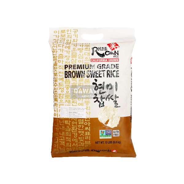Rheebro Rice Rhee Chun Premium Sweet Brown Rice 6.8kg (Product of California) – 다와요 ...