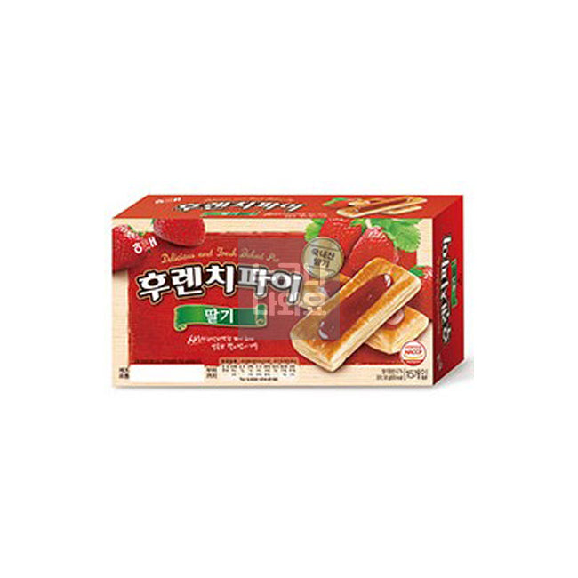 [내수용] 해태 후렌치파이 딸기 192g