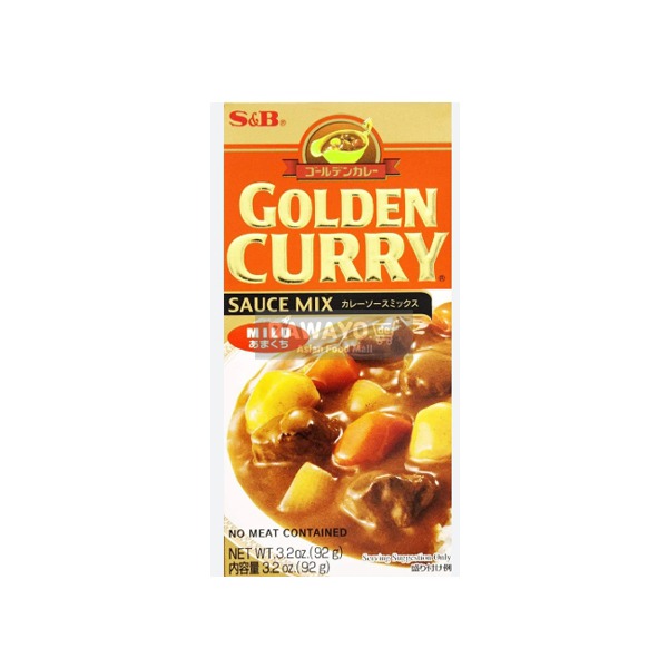 S&amp;B Golden Curry Mild 92g