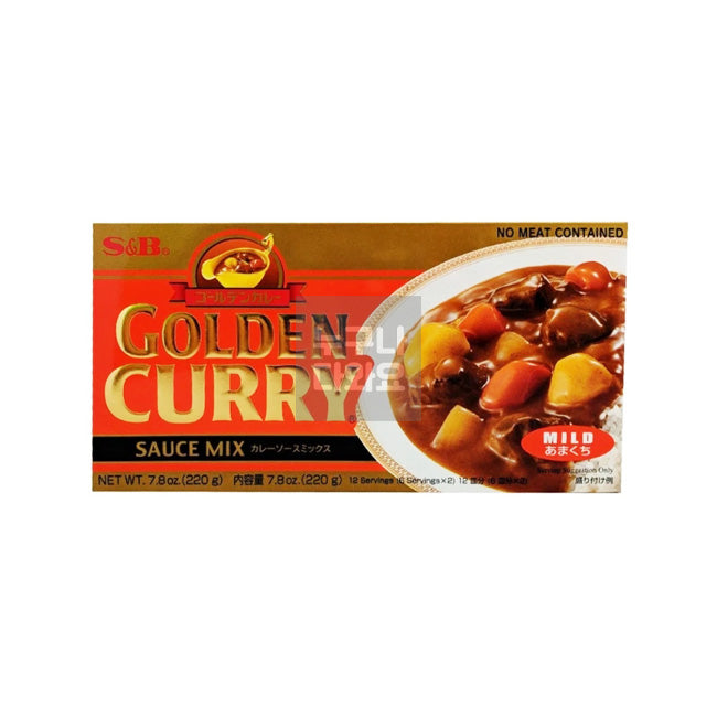 S&amp;B Golden Curry Mild 220g