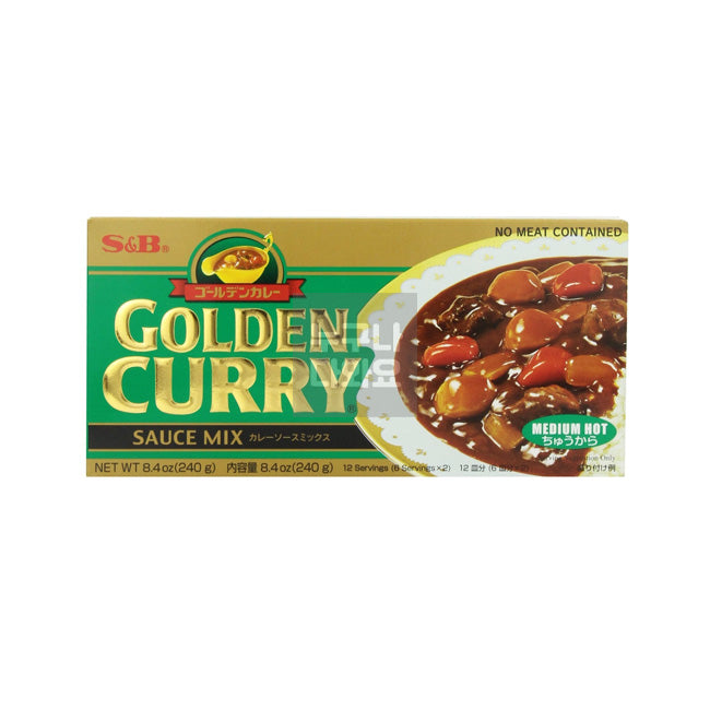 S&B Golden Curry, leicht scharf, 220 g