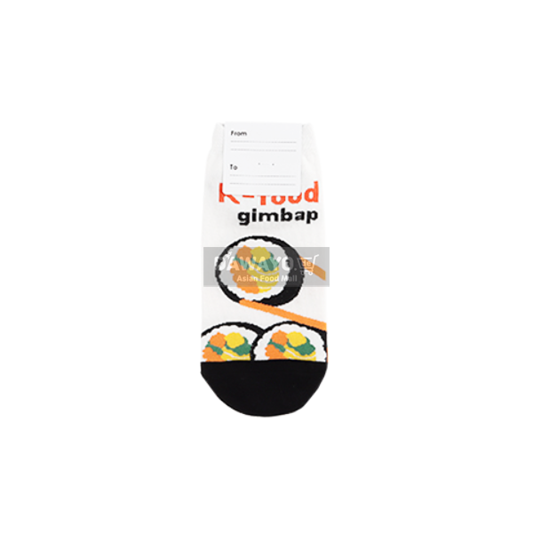 K-Food Snack Bar Socks 22–26 cm (Gimbap)