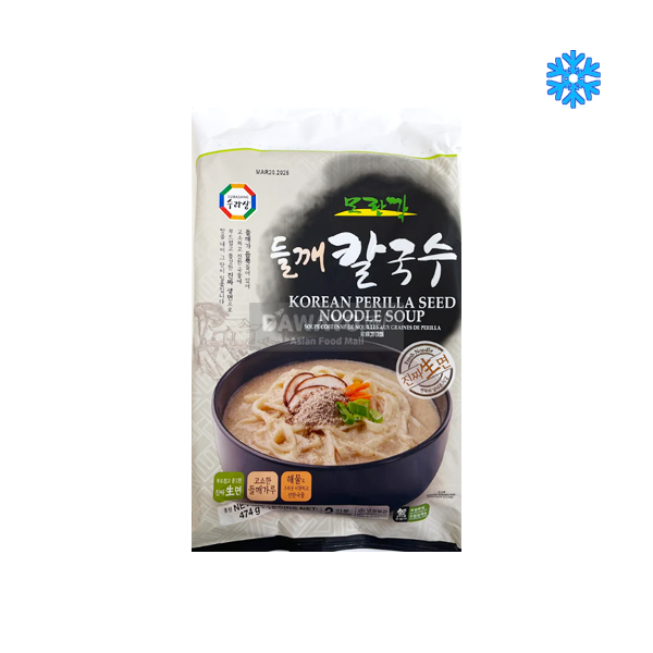 수라상 모란각 들깨 칼국수 474g (2인분)