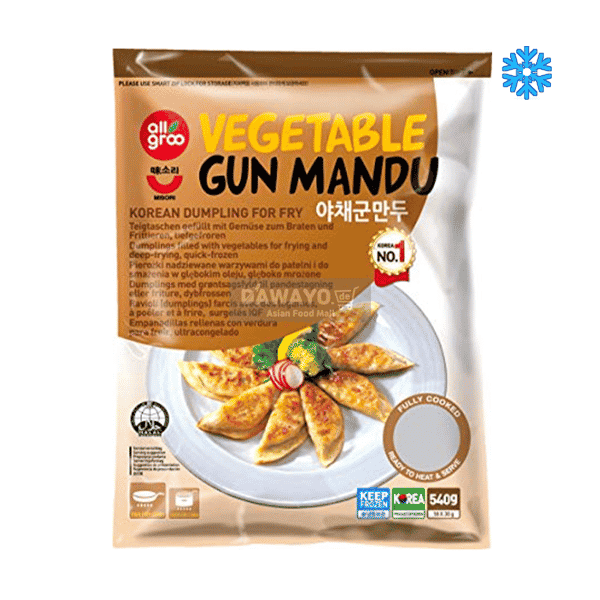 올그루 야채군만두 540g