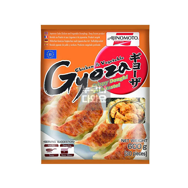 프리미엄 아지노모토 치킨 야채 만두 600g