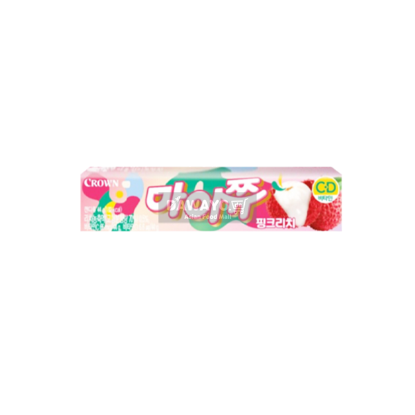 [Inlandsprodukt] Crown MyChew Pink Litschi 44g
