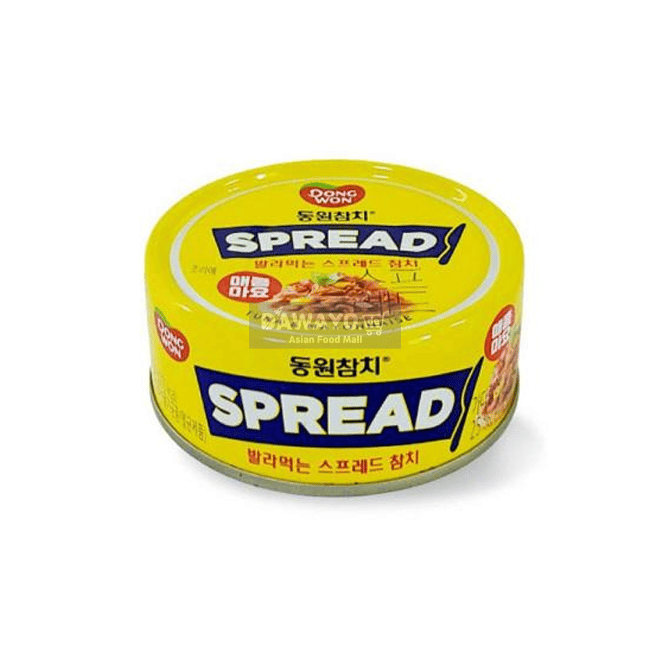 1+1 [Inlandsmarkt] Dongwon Thunfisch-Brotaufstrich scharfe Mayonnaise 100g
