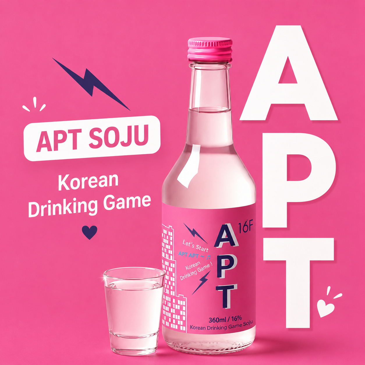 APT 소주 360ml ALC 16% Vol.