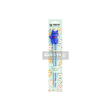 Japanese-Style Lucky Cat Character Training Chopsticks (22cm) — Blue/White