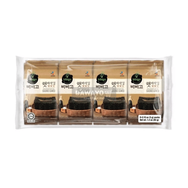 Bibigo Haetbasak Jae-rae Dosirak Kim 8er-Pack 40g (5g*8)