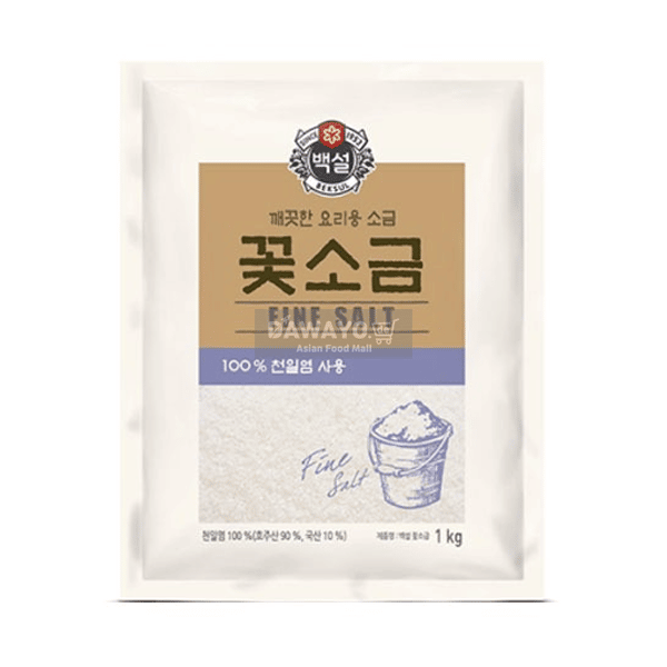 [Nur für den Binnenmarkt] Baekseol Blüten-Salz 1kg