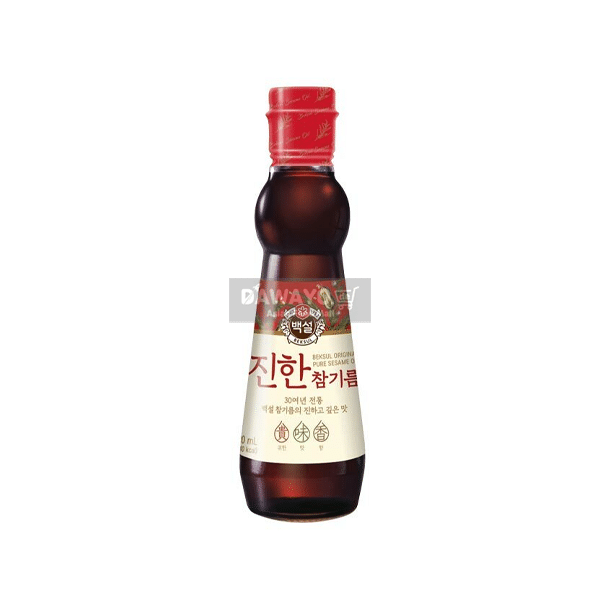백설 진한 참기름 320ml