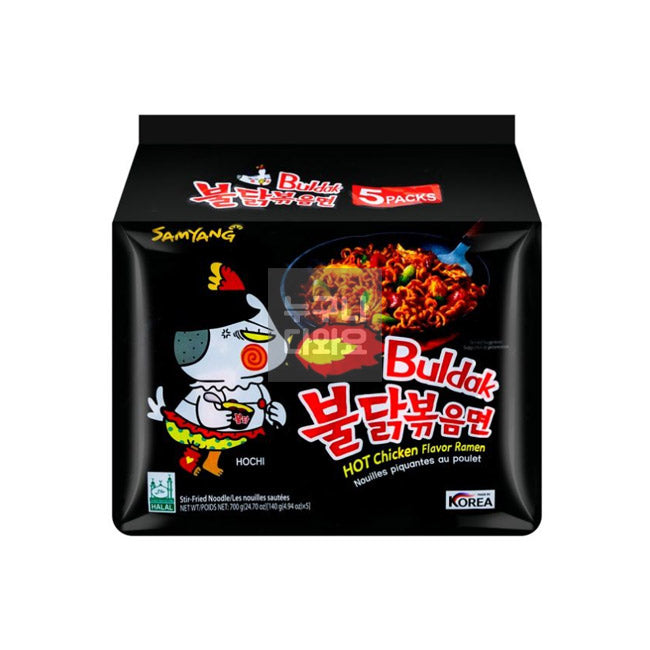 삼양 불닭볶음면 멀티 700g(140g*5)