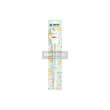 Japanese-Style Lucky Cat Character Training Chopsticks (22cm) — Blue/White