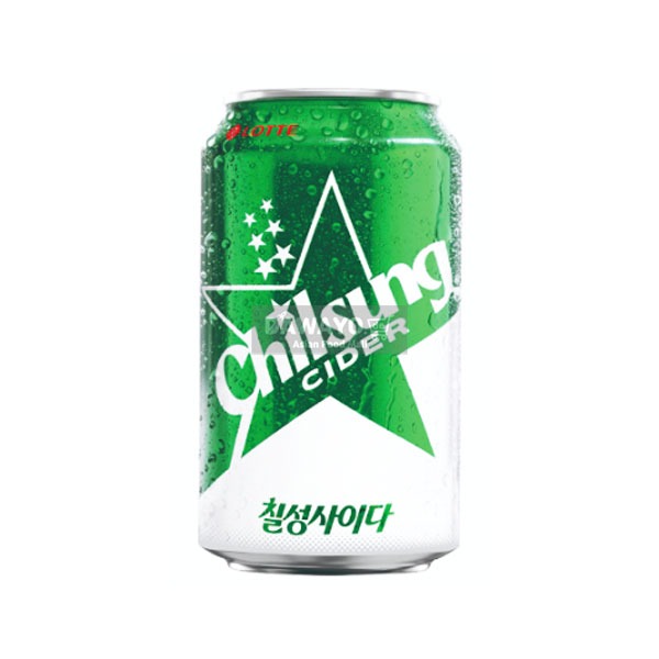 [Inlandsverbrauch] Lotte Chilsung Cider 355ml