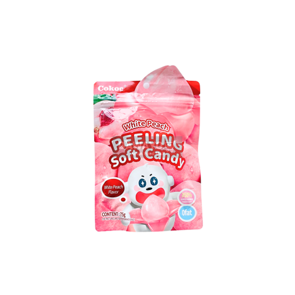 코코씨 소프트 캔디 화이트 피치맛 75g