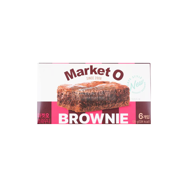 오리온 마켓오 브라우니 6개입 120g