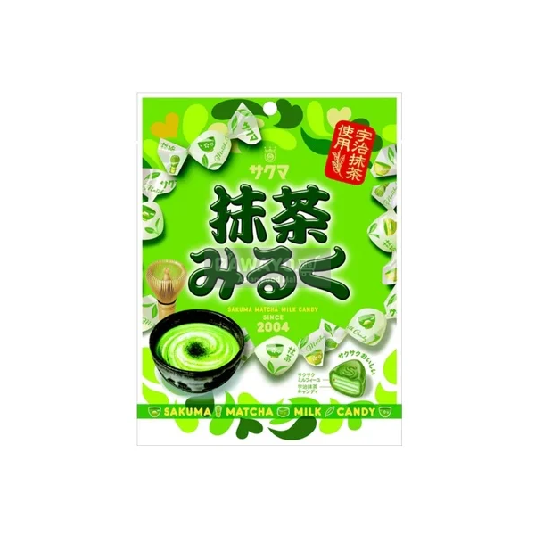 Sakuma Seika 말차 밀크 캔디 58g