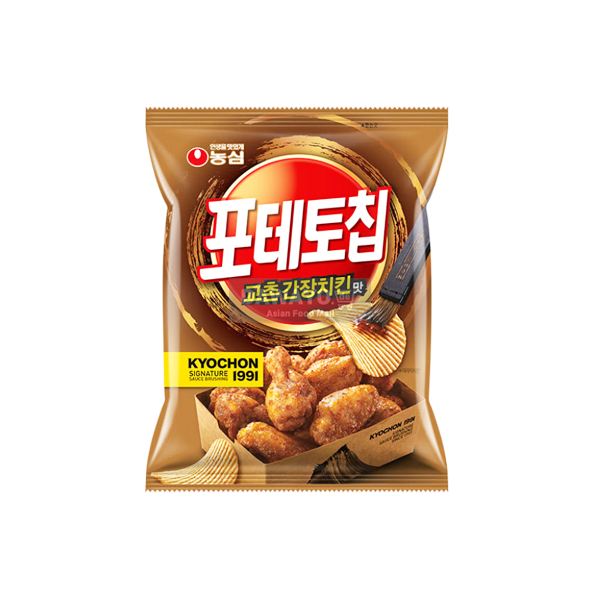 농심 포테토칩 교촌간장치킨맛 55g