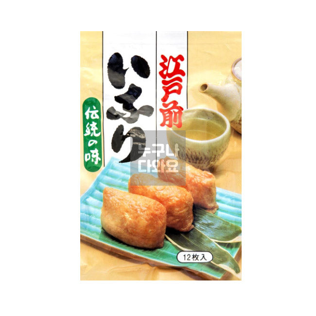 Soft and savory Edomae Inari Jushino Moto (Contains 12 seasoned fried tofu pouches) 240g