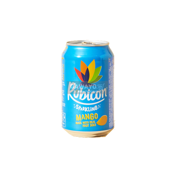 RUBICON 탄산 망고 음료 330ml +Pfand