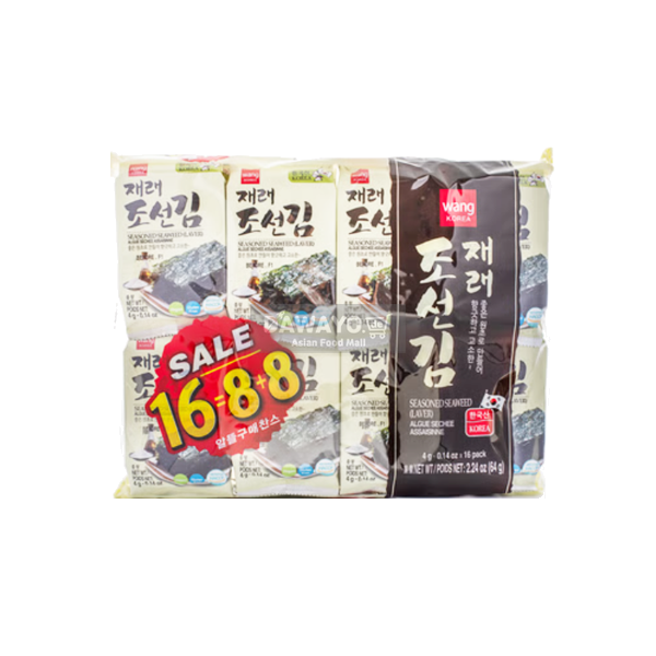 wang 재래 조선김 16개입 64g