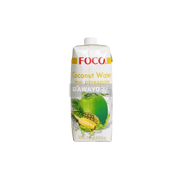 foco 코코넛 워터 파인애플맛 500ml