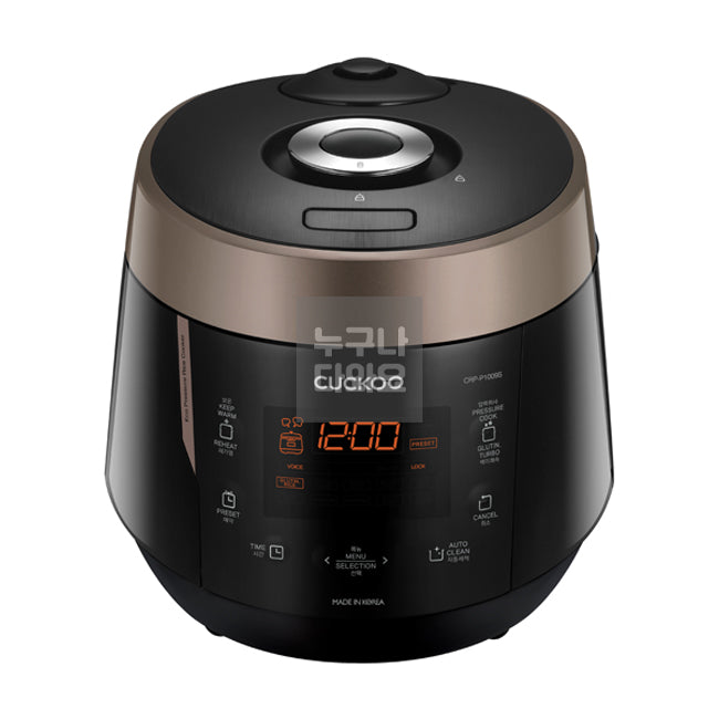 CUCKOO Electric Pressure Rice Cooker CRP-P1009S (1.8 Liter - 10-Cup)
