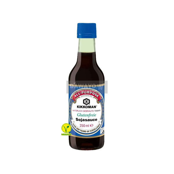 Kikkoman Glutenfreie gesunde Sojasauce 250ml