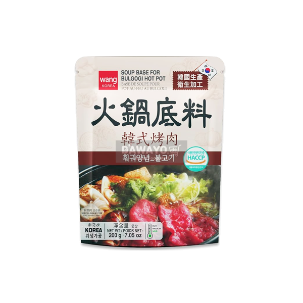 Wang Hot Pot Sauce Bulgogi 200g