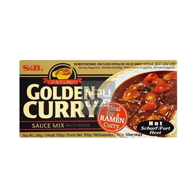 S&amp;B Golden Curry scharf 220 g