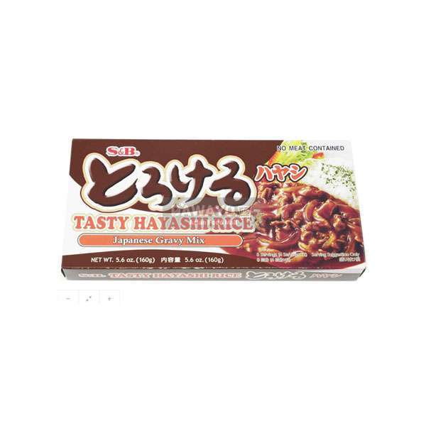 S&B Torokeru Curry Hayashii Rice 160g