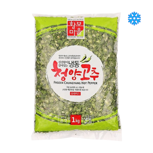 [Für den Inlandsmarkt] Hwangbo Dorf Tiefkühl-Cheongyang-Chili 1kg