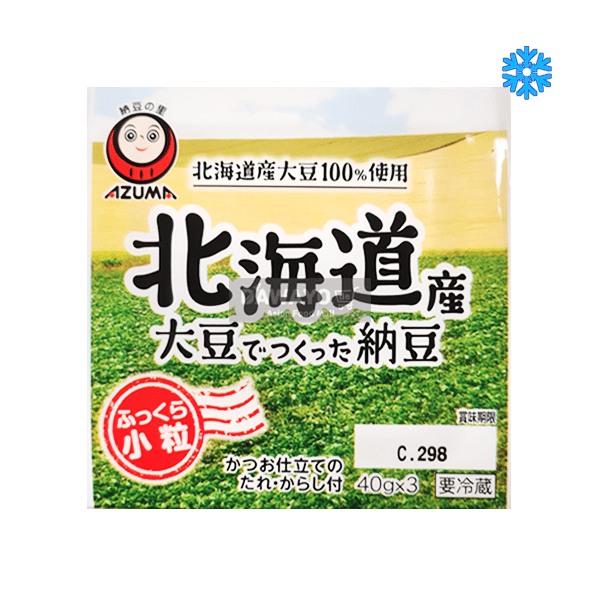 Azuma Hokkaido Daizu Tsukuta Natto 3p 120g