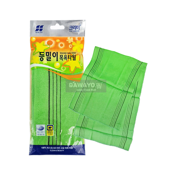 Cremiger Rückenschrubber Badetuch Italienisches Handtuch L (90*28cm ±1cm)