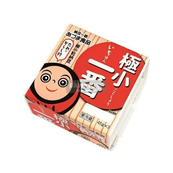 아즈마 식품 고츠부 이치방 낫토 45g*3 130g