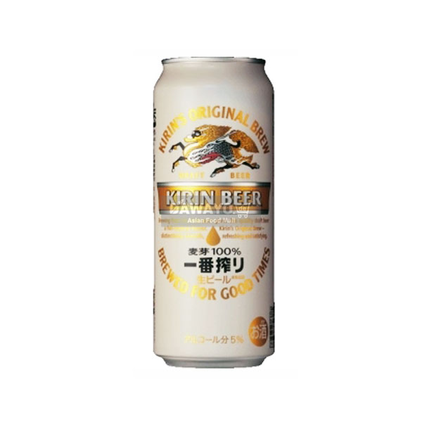 Kirin Ichiban Shibori Bierdose 500ml (+ Pfand 0.25 Euro)