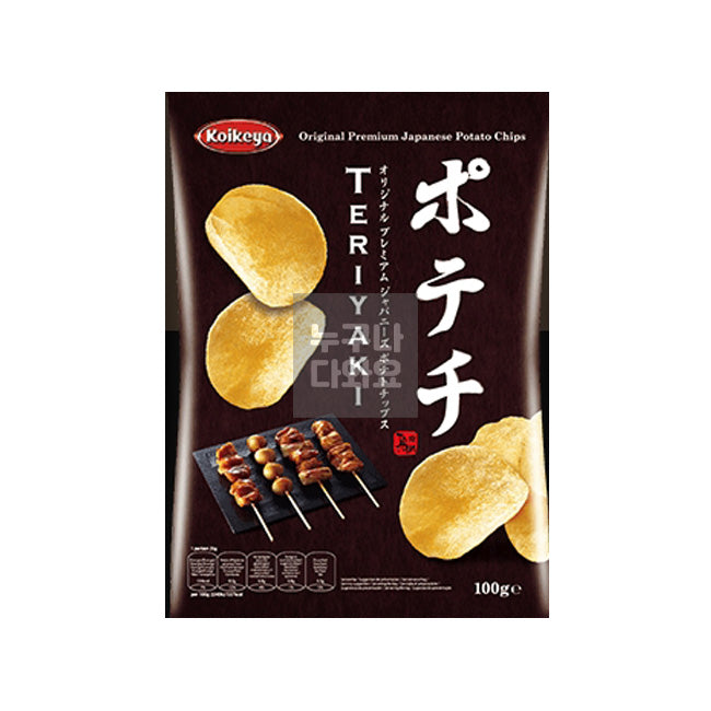 Koikeya Traditionelle Kartoffelchips Teriyaki-Geschmack 100g