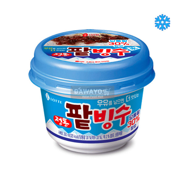 롯데 정통 팥빙수 260ml (해동 상태로 배송되어도 환불 불가, 재냉동해서 드셔주세요~!)