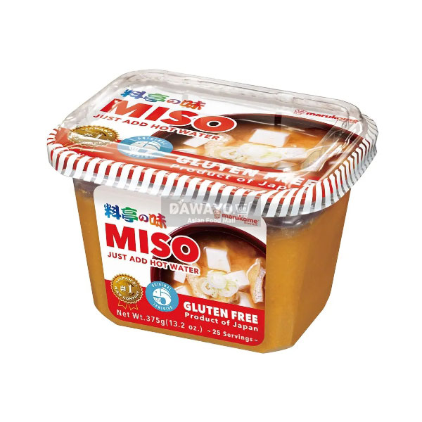 Ryotai No Aji Miso (Suppenpaste) mit Marukome Dashi 375g