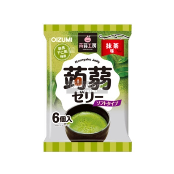 시모니타 진한 말차맛 곤약 젤리 106g