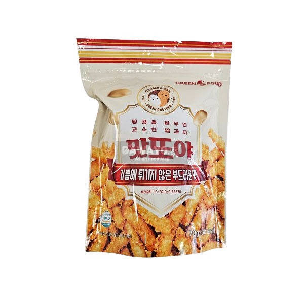 Greenone Food Gluten-Free Peanut Rice Snack Mattoya 70g