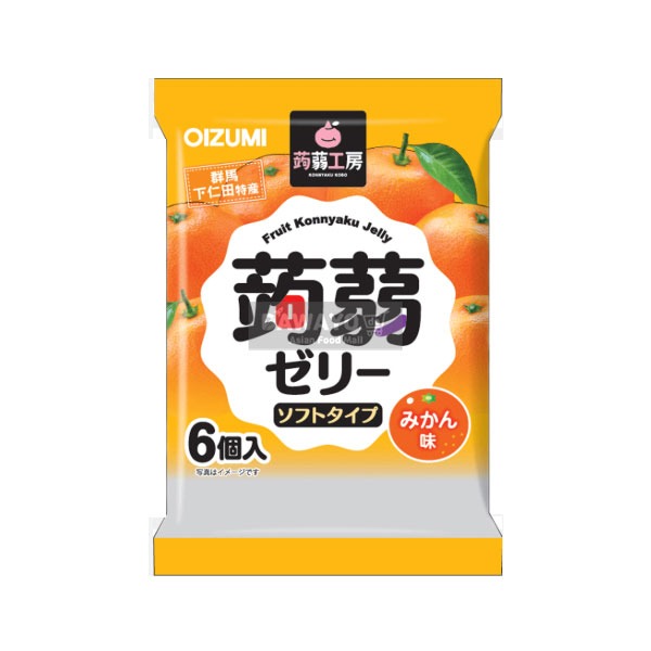 Shimonita Refreshing Mandarin Konjac Jelly 112g
