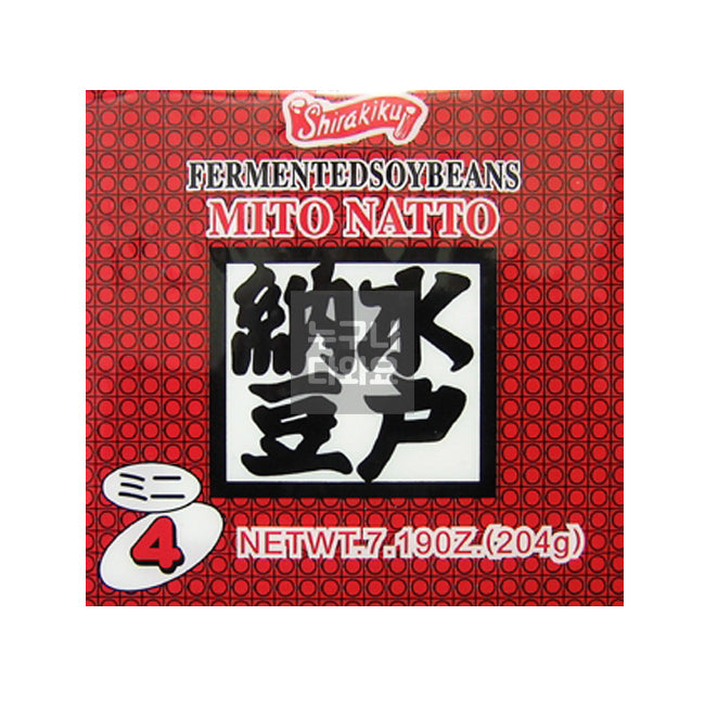 시라키쿠 풍부한 미토 낫토 51g*4P